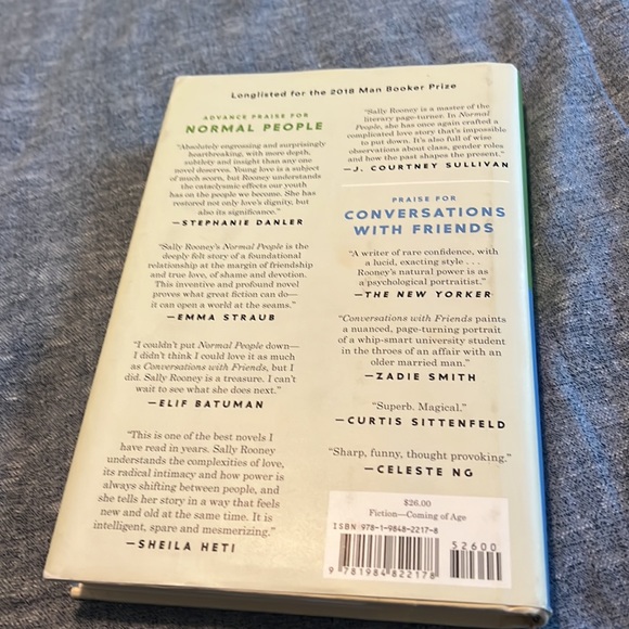 Normal People Novel Sally Rooney - Picture 2 of 2